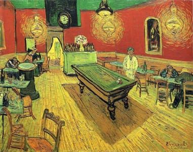 Artwork Title: Le Café de Nuit (The Night Café)
