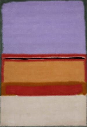 Artwork Title: Orange over Violet
