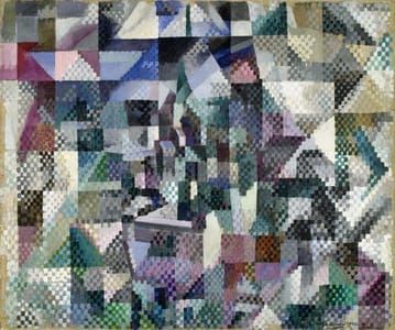 Artwork Title: Window On The City No. 3 (la Fenêtre Sur La Ville No. 3)
