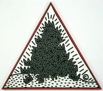 Artwork Title: A Pile Of Crowns For Jean Michel Basquiat
