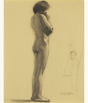 Artwork Title: Standing Nude