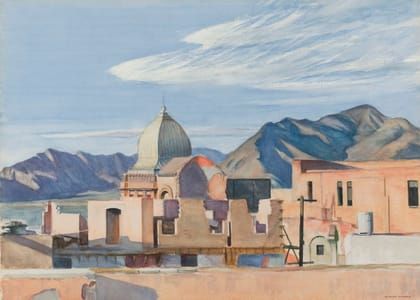 Artwork Title: Construction in Mexico