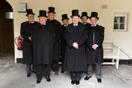 Artwork Title: The Gentlemen of Trinity Hospital, Greenwich