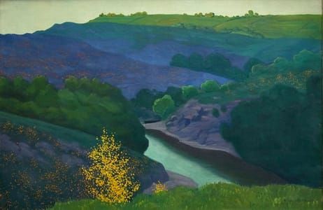 Artwork Title: Paysage de la Creuse