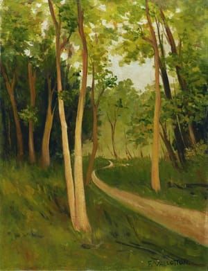 Artwork Title: Chemin Au Bois De Boulogne,