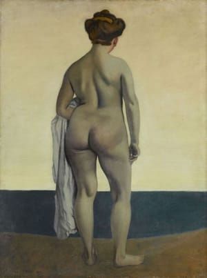 Artwork Title: Baigneuse vue de dos (Bather from the Back)