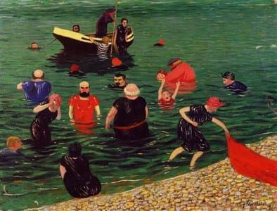 Artwork Title: Bathing