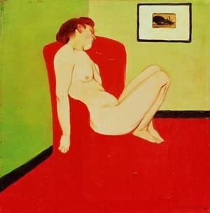 Artwork Title: Seated Female Nude