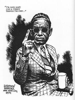 Artwork Title: Lightnin' Hopkins