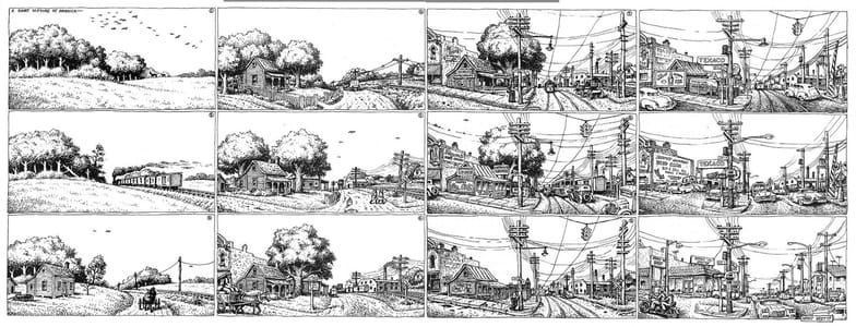 Artwork Title: A Short History Of America