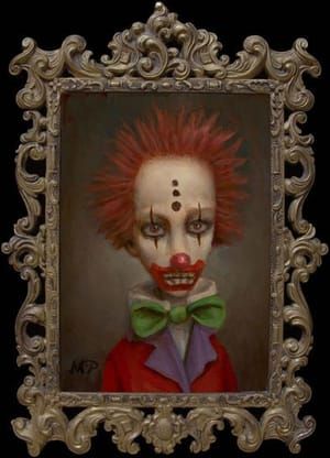 Artwork Title: Musician Clown
