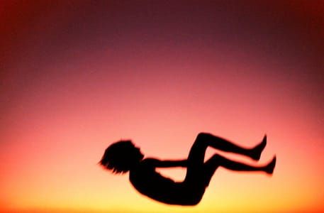 Artwork Title: Falling Pink Sunset