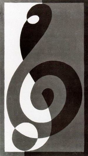 Artwork Title: Treble Clef 
