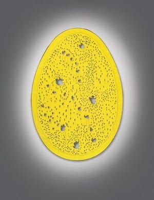 Artwork Title: Concetto spaziale la fine