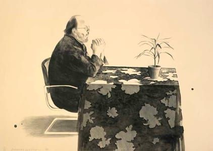 Artwork Title: Henry at Table