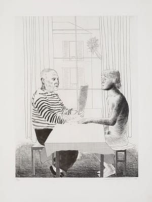 Artwork Title: Artist and Model