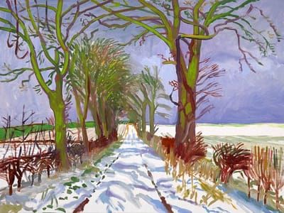 Artwork Title: Winter Tunnel with Snow, March 2006