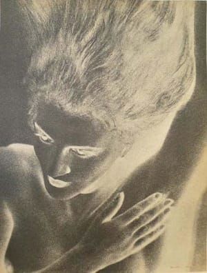 Artwork Title: Jacqueline Goddard (solarization)