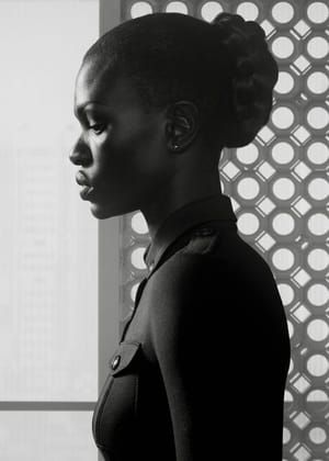 Artwork Title: Waiting, Portrait 1, Nairobi
