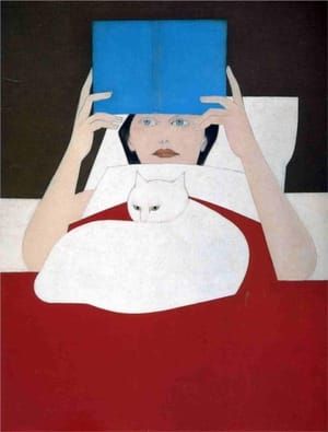 Artwork Title: Woman Reading