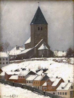 Artwork Title: Old Aker Church