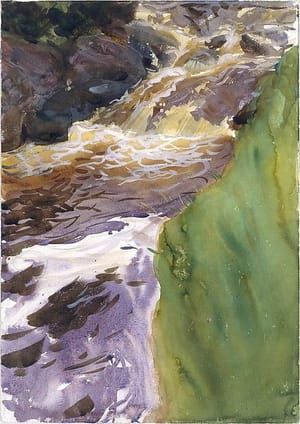 Artwork Title: Rushing Water