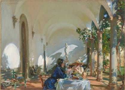Artwork Title: Breakfast Loggia