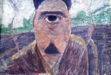Artwork Title: A Study from Life (Self Portrait)