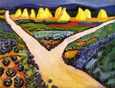 Artwork Title: Vegetable Fields