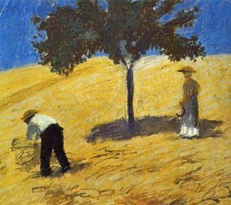 Artwork Title: Tree in the Corn Field