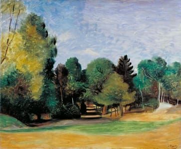 Artwork Title: Paysage à Barbizon