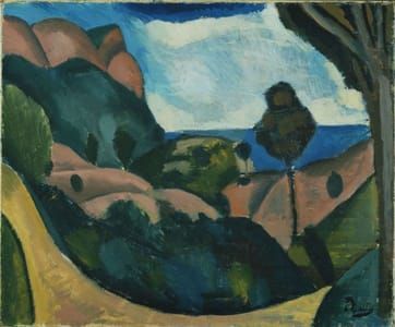 Artwork Title: Paysage près de Cassis