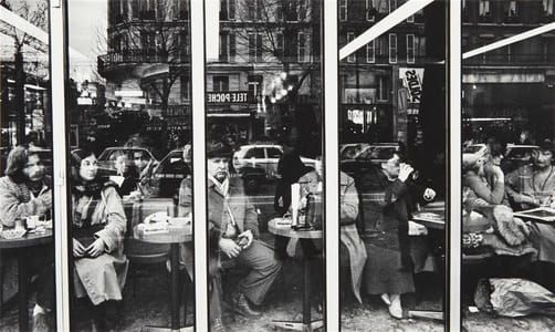 Artwork Title: Café terrace, Terrace de Caf', Paris