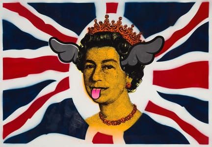 Artwork Title: Dog Save The Queen
