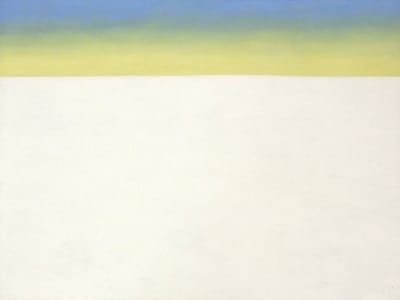 Artwork Title: Sky Above the Flat White Cloud II
