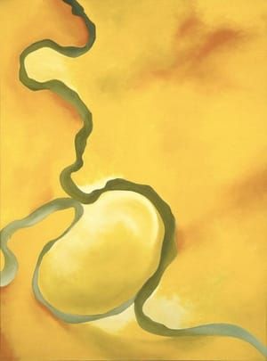 Artwork Title: Green, Yellow and Orange