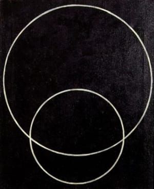 Artwork Title: Construction No. 127 (Two Circles)