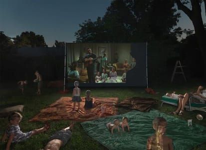 Artwork Title: Night Movie