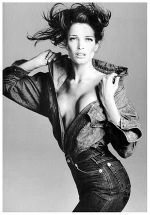 Artwork Title: Stephanie Seymour for Gianni Versace