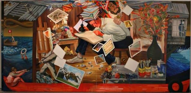 Artwork Title: Progress Real and Imagined