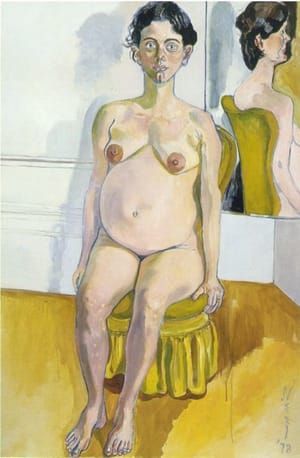 Artwork Title: Margaret Evans Pregnant