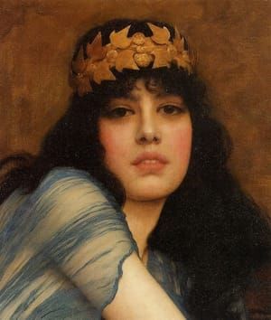Artwork Title: Head of a Woman (also known as The Priestess)