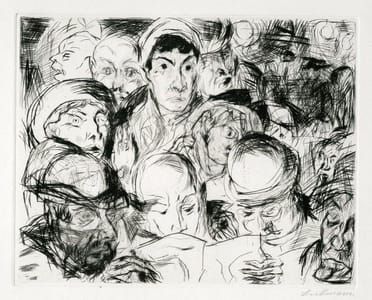 Artwork Title: Der Kriegsausbruch (Declaration of War)