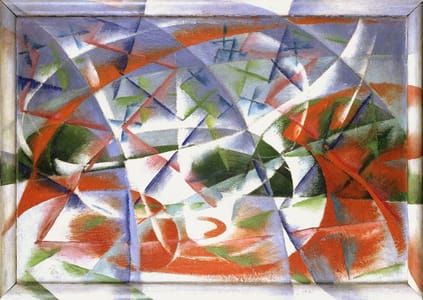 Artwork Title: Abstract Speed + Sound