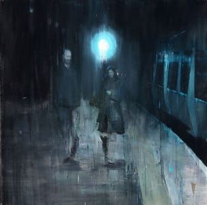 Artwork Title: Waiting #138