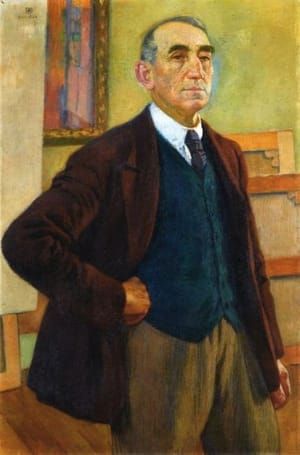 Artwork Title: Self Portrait in a Green Waistcoat)