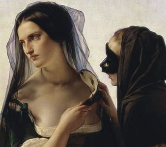 Artwork Title: Il Consiglio alla Vendetta