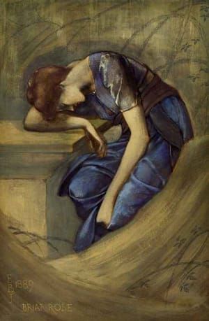 Artwork Title: Study for The Garden Court