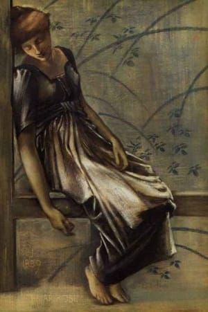 Artwork Title: Study for The Garden Court