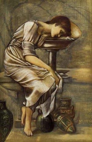Artwork Title: Study for The Garden Court